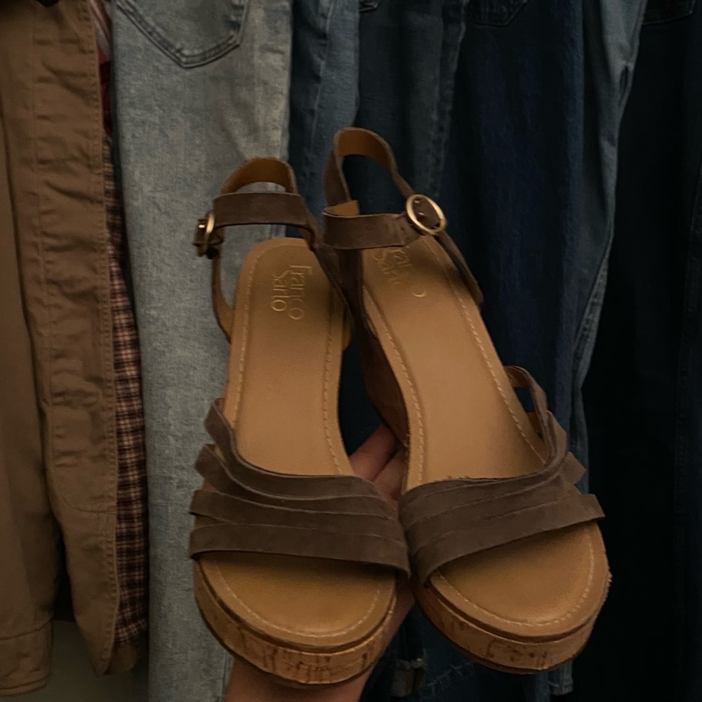 Stylish army green Sandals